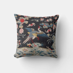 Almohada de la decoración del faisán de oro de l