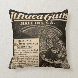 Almohada de la decoración del hogar de la escopet