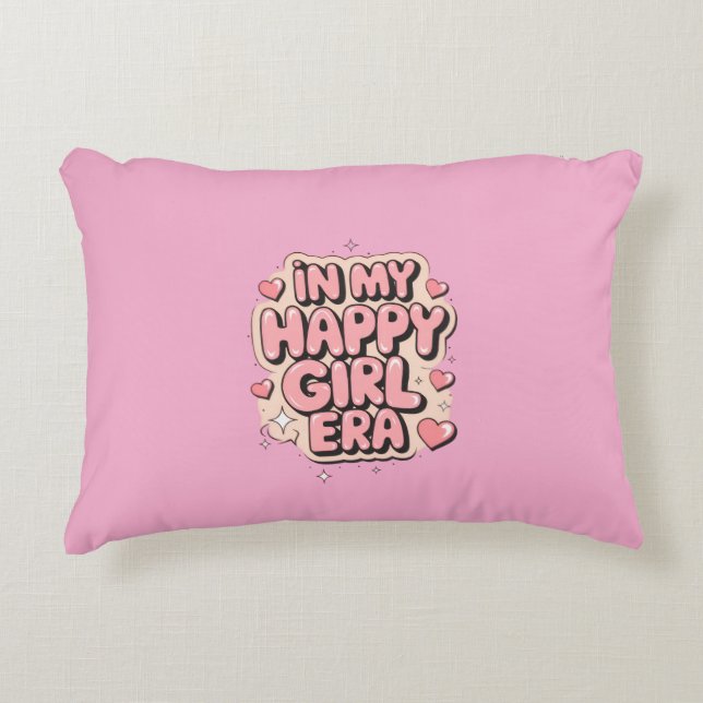 Almohada de la Era de la Chica Feliz (Anverso)