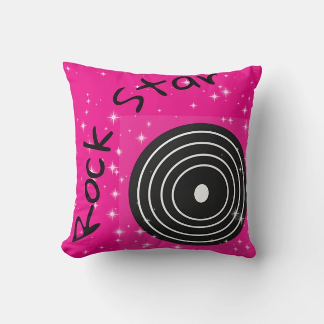 Almohada de la estrella del rock (Anverso)