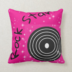 Almohada de la estrella del rock