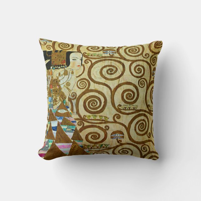 Almohada de la expectativa de Gustavo Klimt (Anverso)