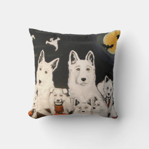 Almohada de la familia de perros pastores alemanes
