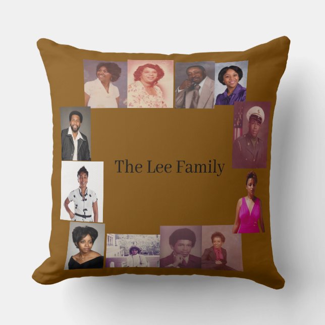 Almohada de la familia Lee (Anverso)