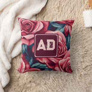 Almohada de la familia rosa de decoración de hogar