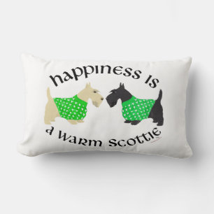 Almohada de la Felicidad del Terrier Escocés