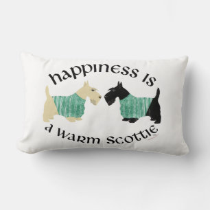 Almohada de la Felicidad del Terrier Escocés