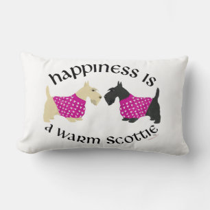 Almohada de la Felicidad del Terrier Escocés