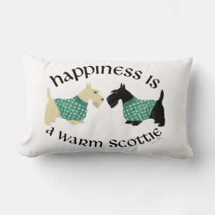Almohada de la Felicidad del Terrier Escocés