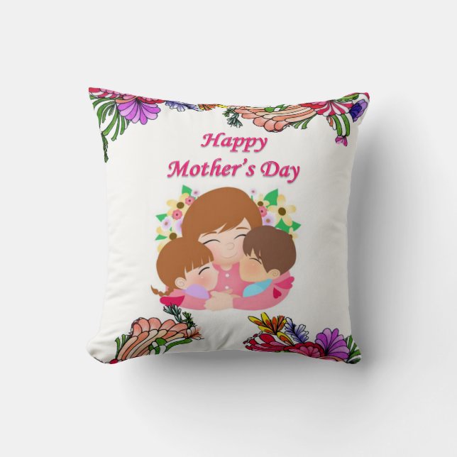 Almohada de la Fiesta de las Madres (Anverso)