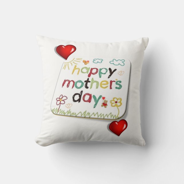 Almohada de la Fiesta de las Madres (Anverso)