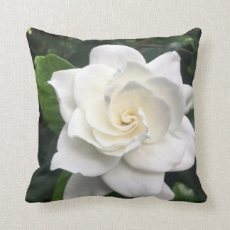 Almohada de la flor blanca