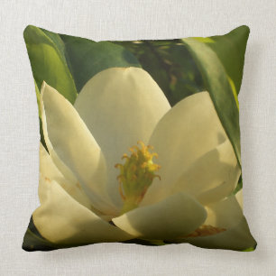 Almohada de la flor de la magnolia meridional