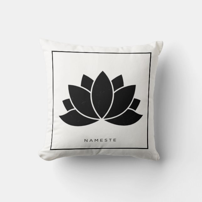 Almohada de la flor de Lotus (Anverso)