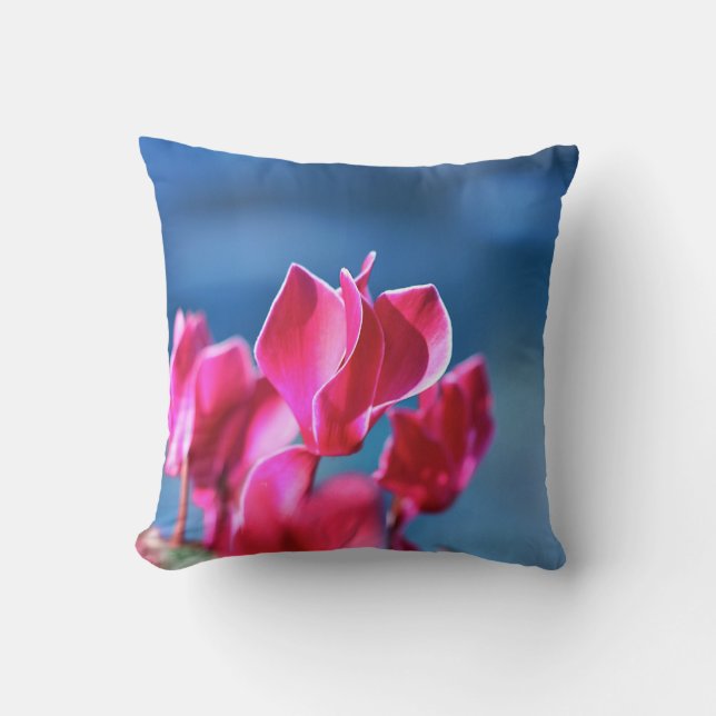 Almohada de la flor del Cyclamen (Anverso)