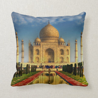 Almohada de la foto del Taj Mahal