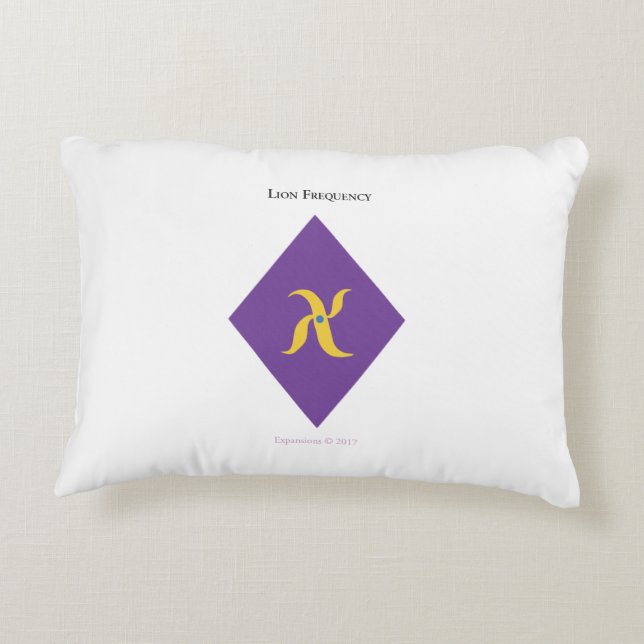 Almohada de la frecuencia del león (Reverso)