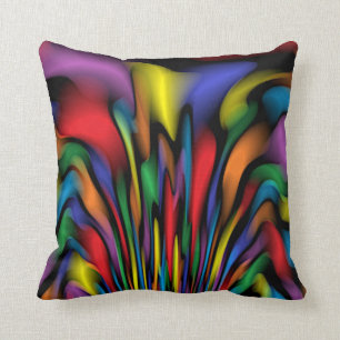 Almohada de la fuente del arco iris