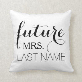 Almohada de la futura esposa