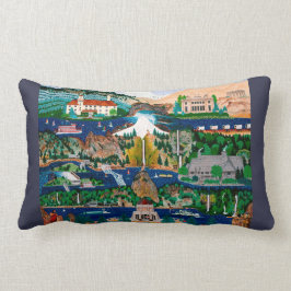 Almohada de la garganta del río Columbia