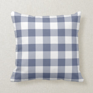 Almohada de la guinga en azul