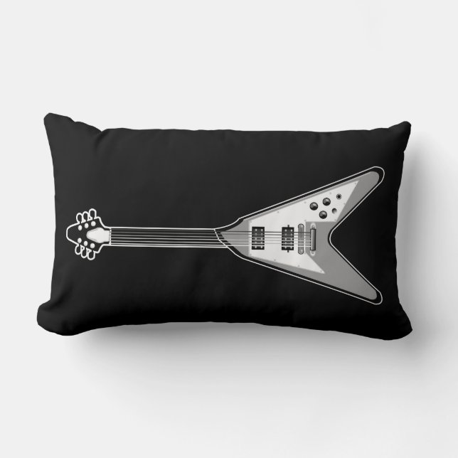 Almohada de la guitarra eléctrica (Anverso)