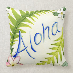 Almohada de la hawaiana - almohada tropical