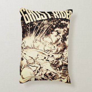 Almohada de la historieta de Ghost Rider de los 50