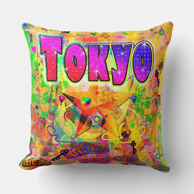 Almohada de la hora de la Epoch en Tokio (Anverso)