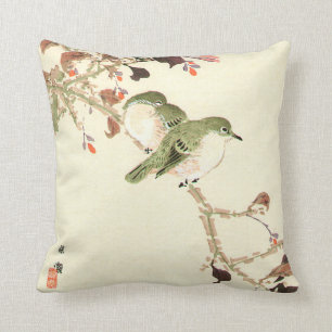 Almohada de la imagen de impresión de Woodblock