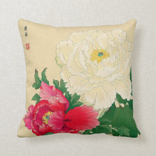 Almohada de la imagen de impresión de Woodblock