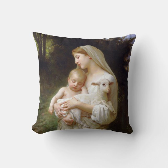 Almohada de la inocencia de Bouguereau (Anverso)
