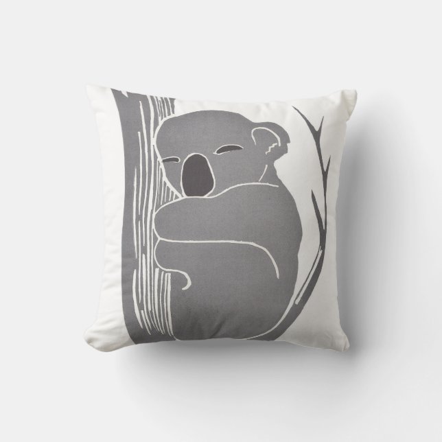 Almohada de la koala el dormir (Anverso)