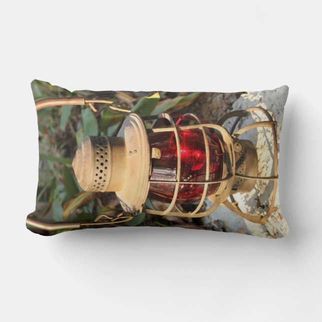 Almohada de la linterna del ferrocarril de Long (Anverso)