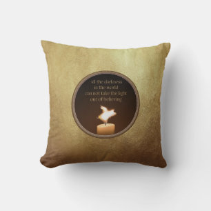 almohada de la llama de la vela de cerdo volante