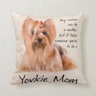Almohada de la mamá de Yorkie