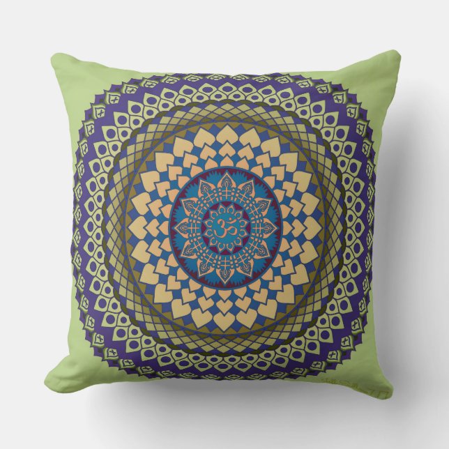Almohada de la mandala (Anverso)