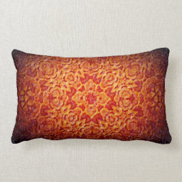 Almohada de la mandala de la "ventisca candente"