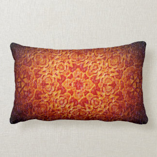 Almohada de la mandala de la "ventisca candente"