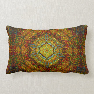 Almohada de la mandala del anillo de gas del