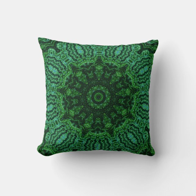 Almohada de la mandala del bosque de Brohtback (Anverso)