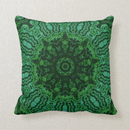 Almohada de la mandala del bosque de Brohtback
