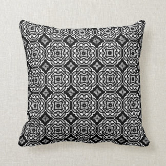 Almohada de la mandala del estampado de flores