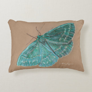 Almohada de la mariposa de la turquesa
