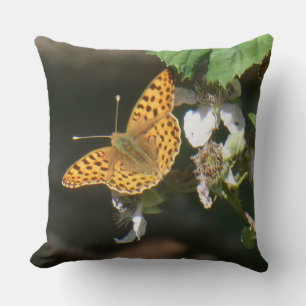 Almohada de la mariposa fritilaria Reina de España