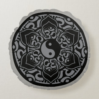 Almohada de la meditación de yang del yin de OM