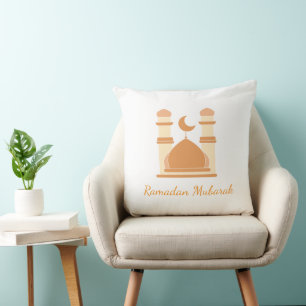 Almohada de la Mezquita Dorada Ramadan Mubarak