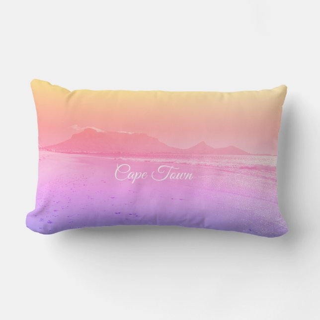Almohada de la Montaña de la Mesa Ciudad del Cabo (Anverso)