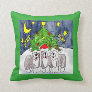 Almohada de la noche de 3 perros
