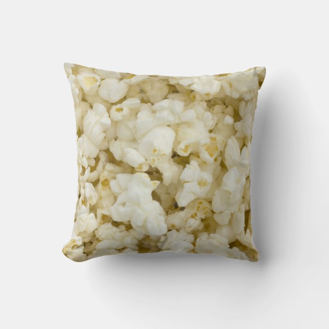 Almohada de la novedad del fondo de las palomitas (Anverso)